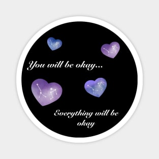 You Will Be Okay Song Helluva Boss Stolas and Octavia Astrology Magnet